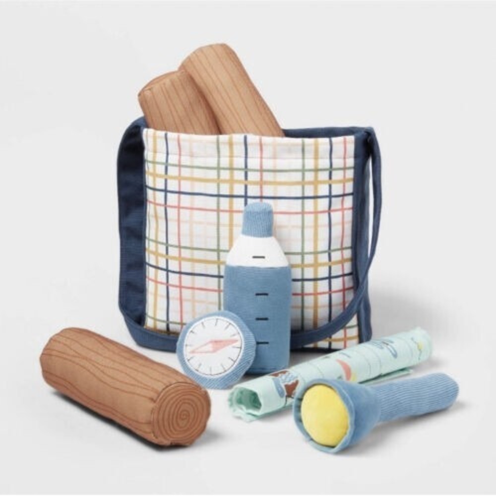 NEW Toys 8-Pc Pillowfort Adventure Play Set 🔥🪵 🧭 Cert. Stand. 100 By OEKO-TEK